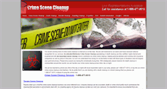 Desktop Screenshot of acceleratedbioscenecleanup.com